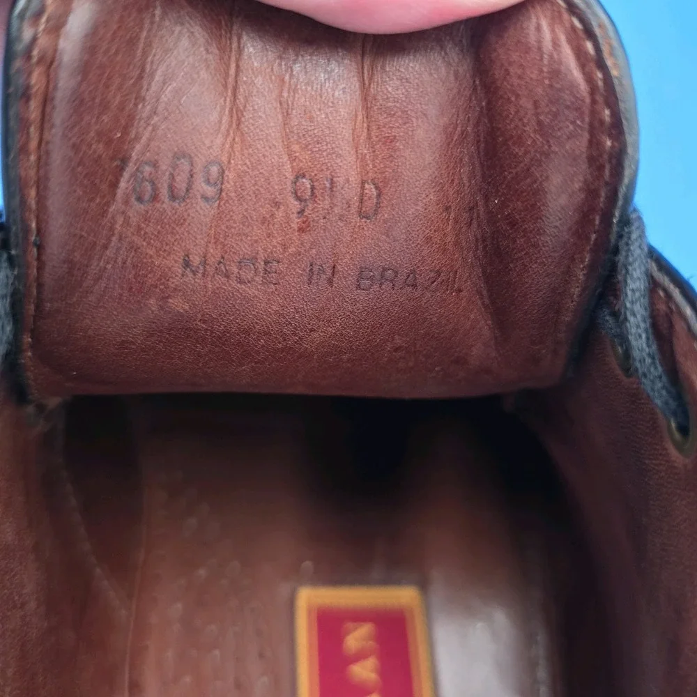 Vintage Cole Haan City Men's Oxfords‎  Shoes Size 9.5 D Leather Black